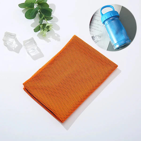 🔥Cooling Towel for Sports, Gym & Fitness – Quick-Dry Microfiber Sweat Towel