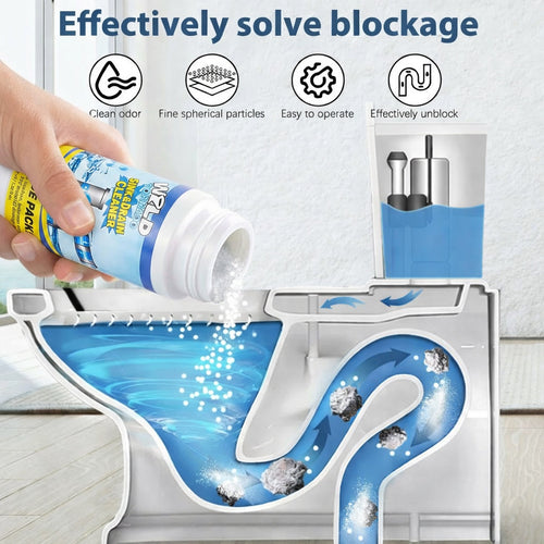 Powerful Sink Drain Cleaner - All-Purpose Pipe Dredging Powder for Home