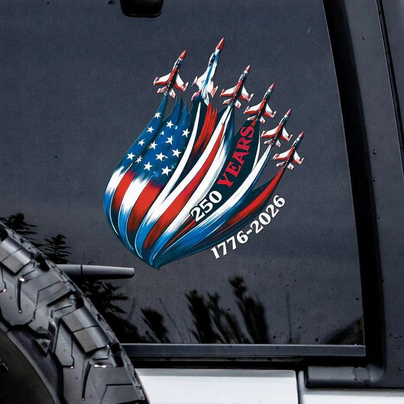 🔥 LIMITED TIME OFFER – 250th Anniversary Decal Eagle Patriotic