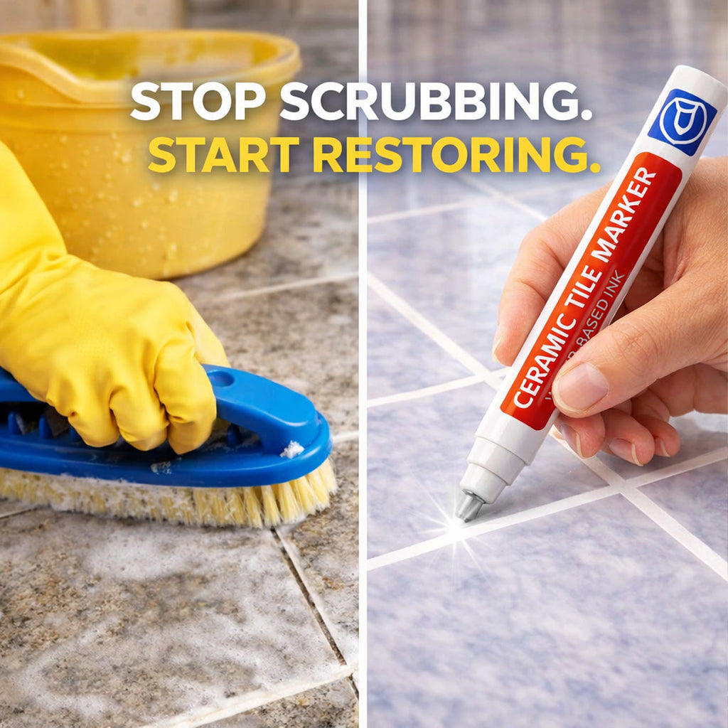 Anti-Mould & Waterproof Joint Pen for Ceramic Tiles!