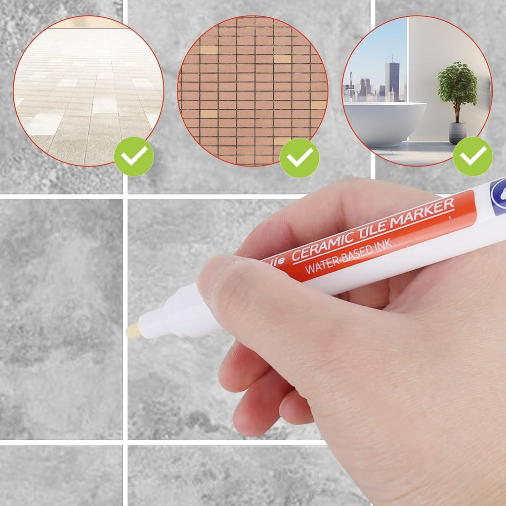Anti-Mould & Waterproof Joint Pen for Ceramic Tiles!