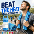 🔥Cooling Towel for Sports, Gym & Fitness – Quick-Dry Microfiber Sweat Towel