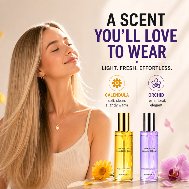 Lightweight Hair Oil Spray – Smooth, Shiny Hair Without Greasy Buildup