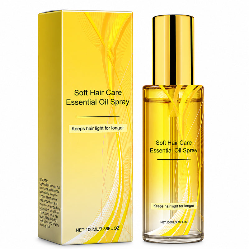 Lightweight Hair Oil Spray – Smooth, Shiny Hair Without Greasy Buildup