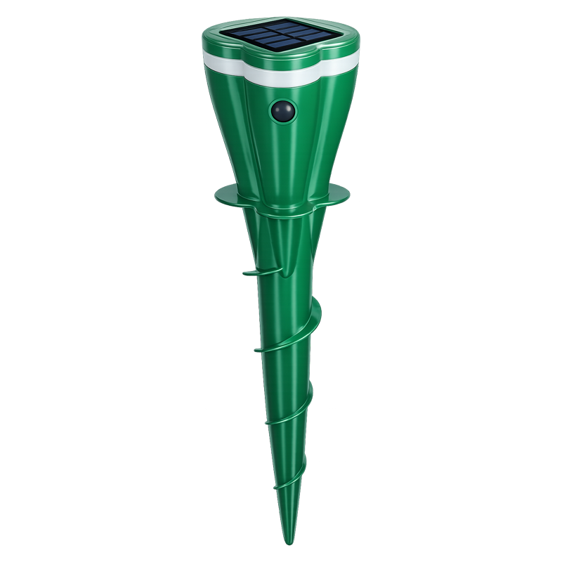 🔥Hot Sale 50% OFF☘️ Solar Powered Waterproof Screw Mole Repellent