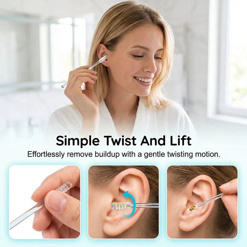 💦Sticky Ear Cleaning Sticks – Gentle, Visible Ear Care