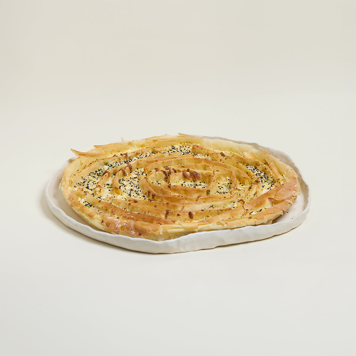 Flat Round Plate
