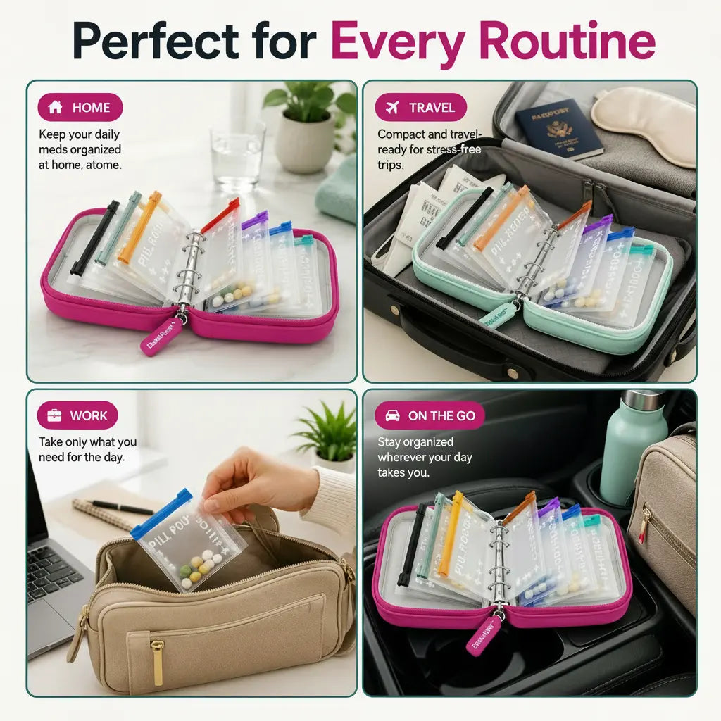 Waterproof Weekly Pill Organizer