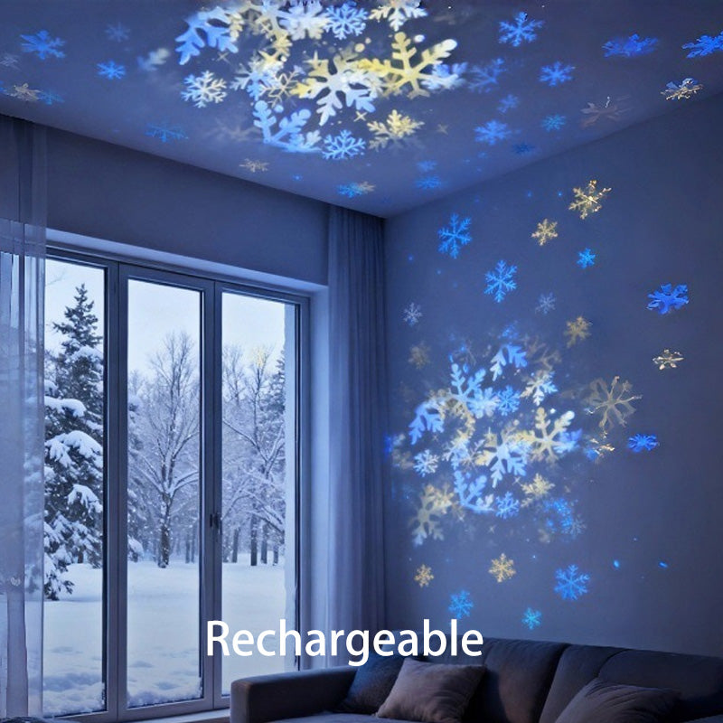🌊  Dynamic Rotating LED Projector Light